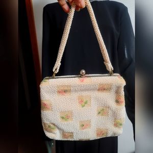 *Vintage* Lumared 1960's beaded handbag.  (265)